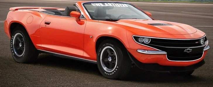 This Retro Chevy Camaro Convertible is Reimagined to Hit All the Right Notes