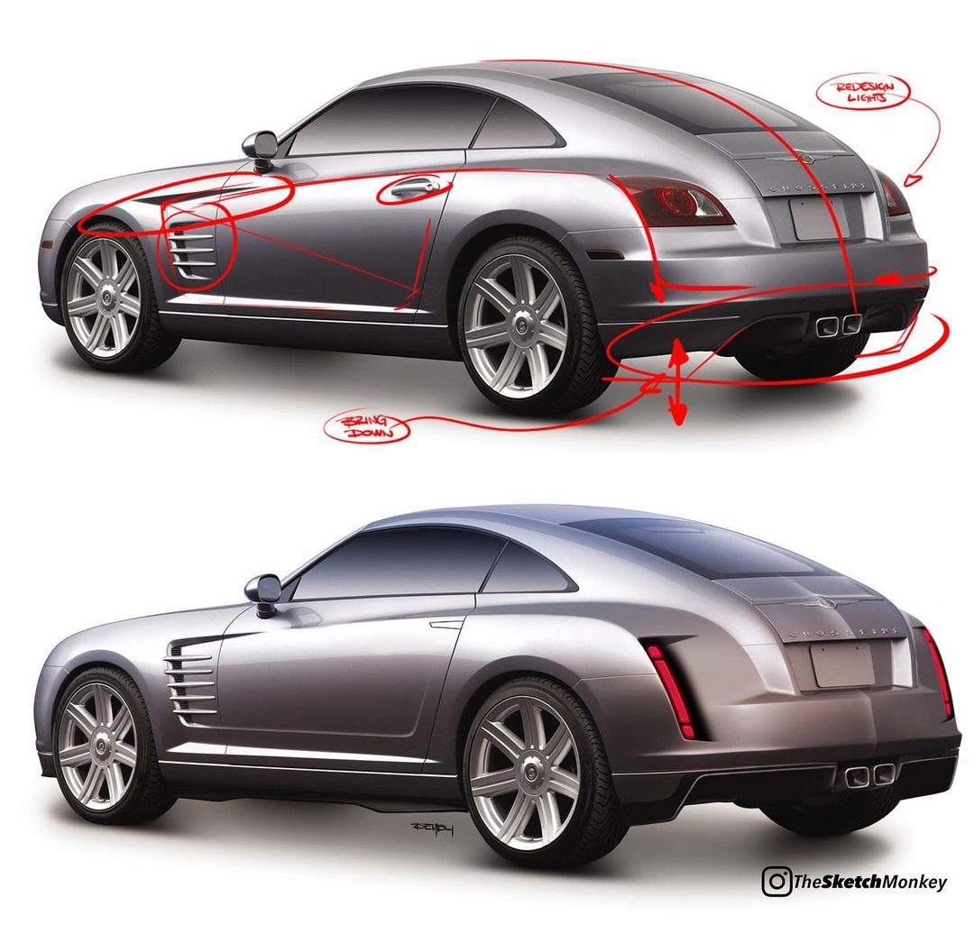 Chrysler Crossfire Gets Modern Makeover In Photoshop