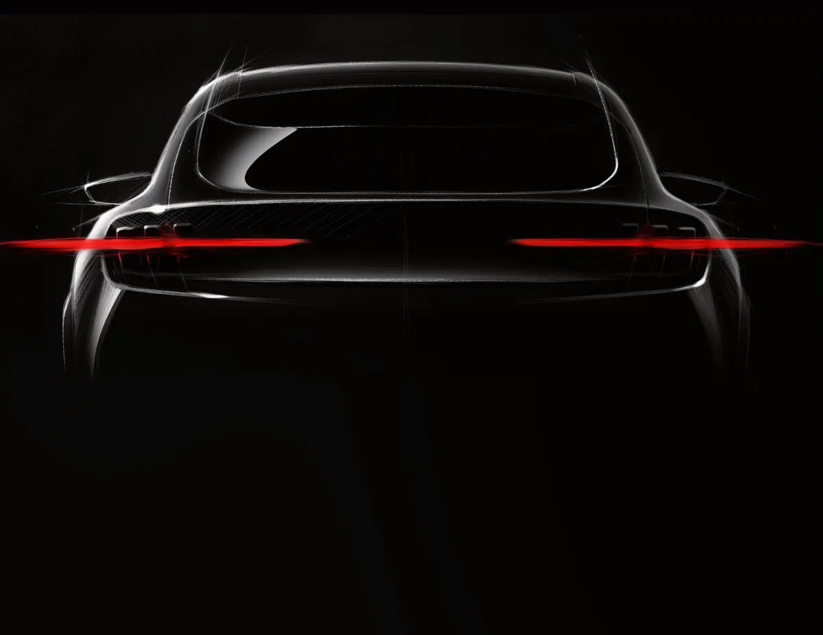 Mustang-Based EV Crossover Teased in-Depth, Debuts in November