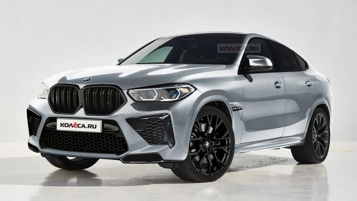 New renderings show that the Next-Gen BMW X6 M looks predicable