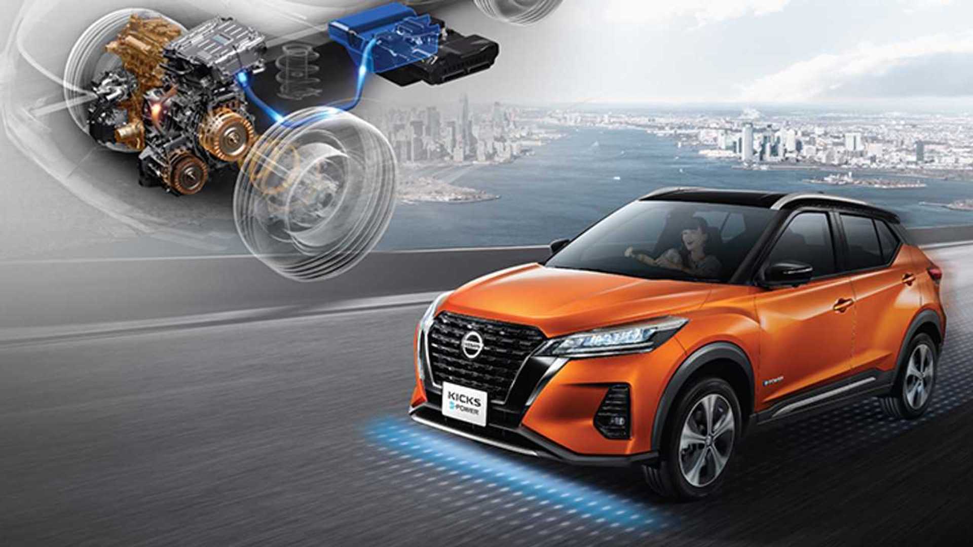 The 2021 Nissan Kicks Off With Thailand's Self-Charging ePower.