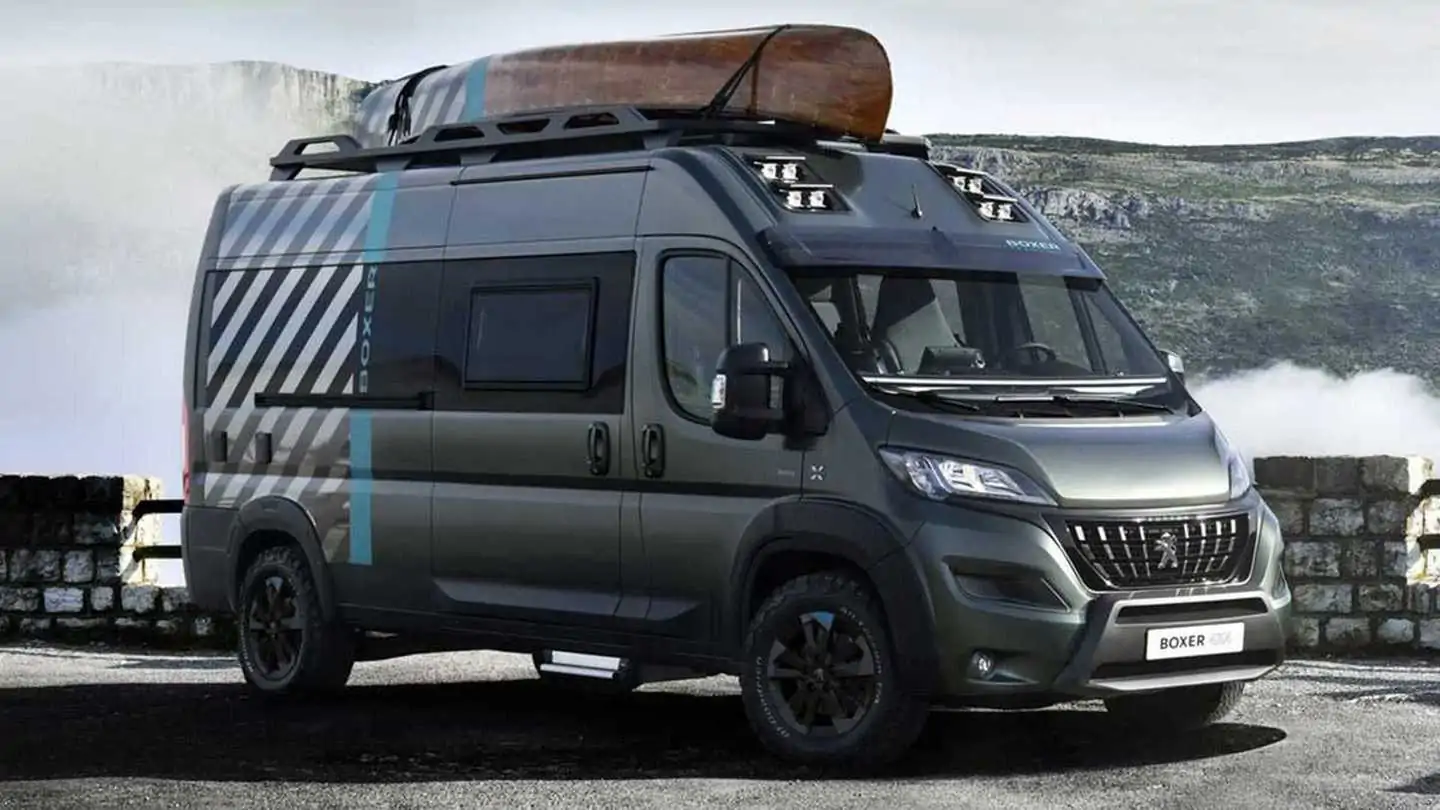 The Peugeot Boxer 4X4 Concept is Now Available in Colorful Overlander