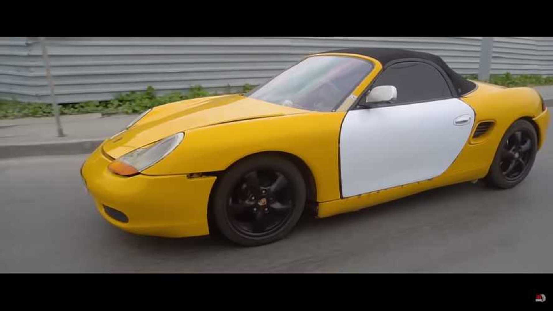 This Yellow Porsche Boxster is Actually A... Lada