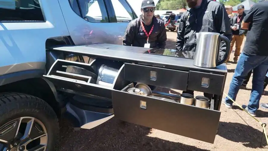 Rivian R1T Electric Camper Truck Makes its First Publication at Overland Expo [UPDATE]