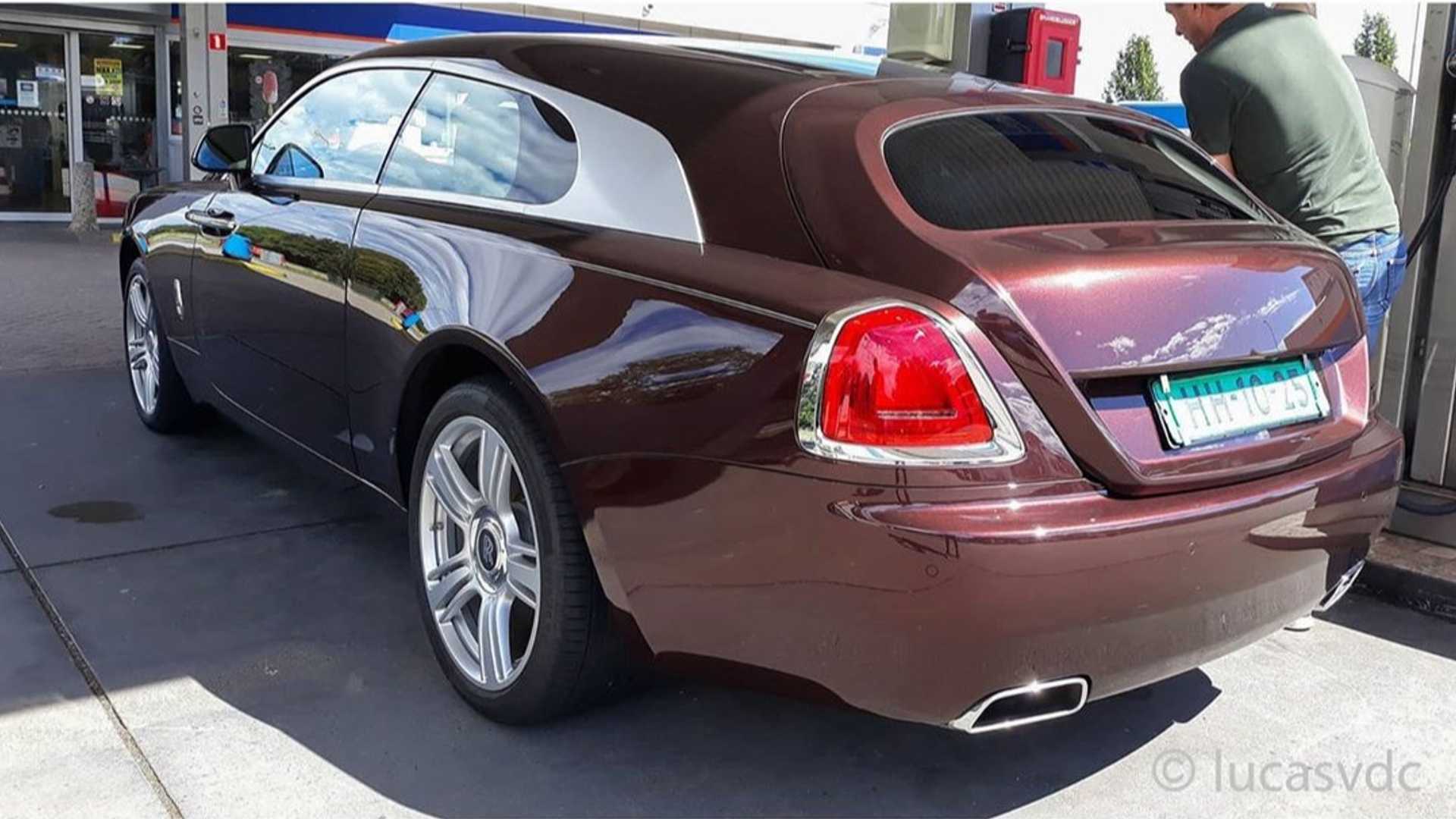 Rolls-Royce Wraith Shooting brake spotted with timeless design