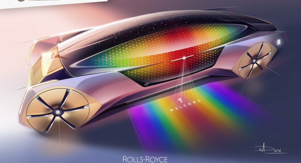 Rolls-Royce wants to turn kids' doodles into real-like renderings