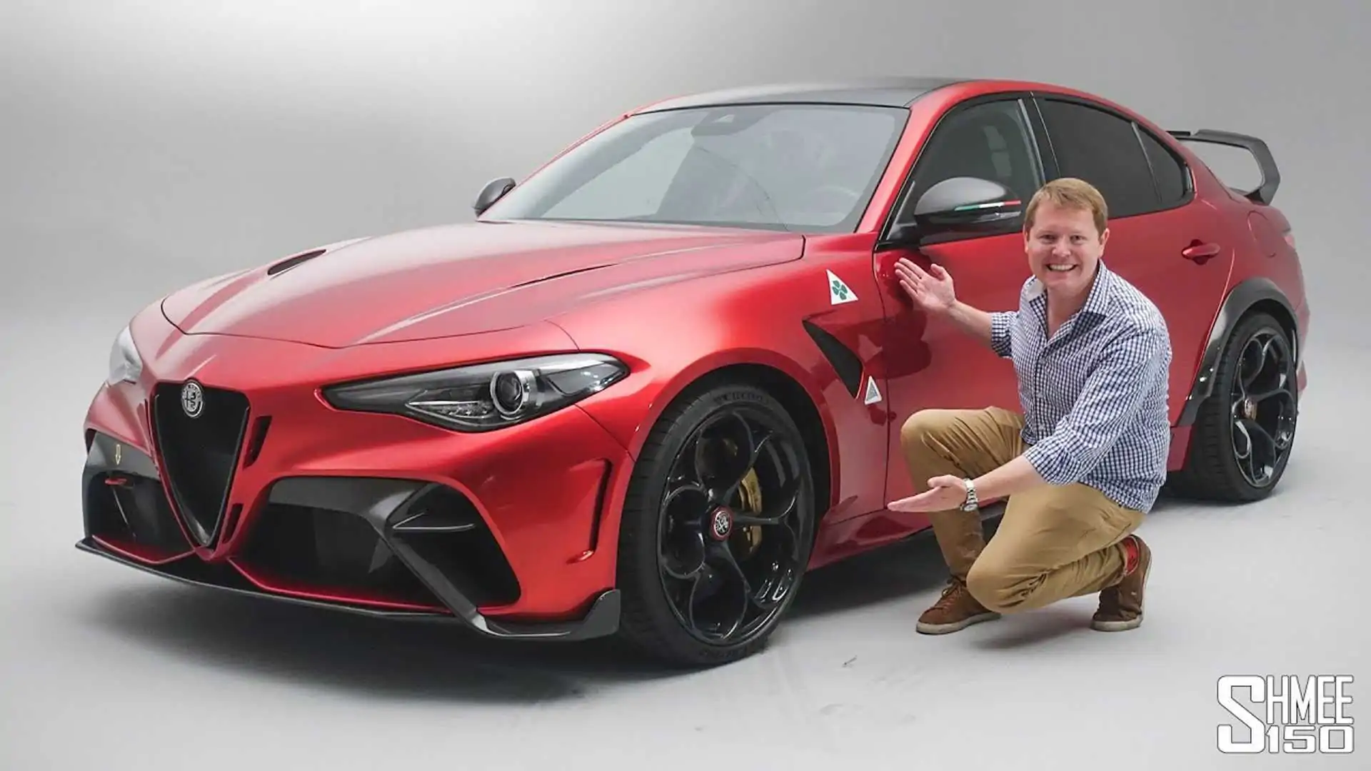 Shmee Examines The Bonkers Alfa Romeo Giula GTA and Its Two Seats