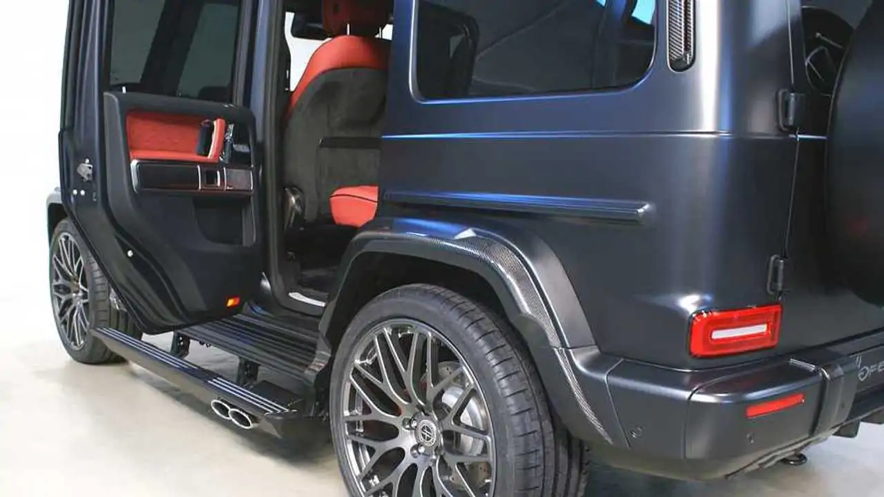 Hofele Gives Mercedes G-Class Six-Seater Interior a Lavish Makeover