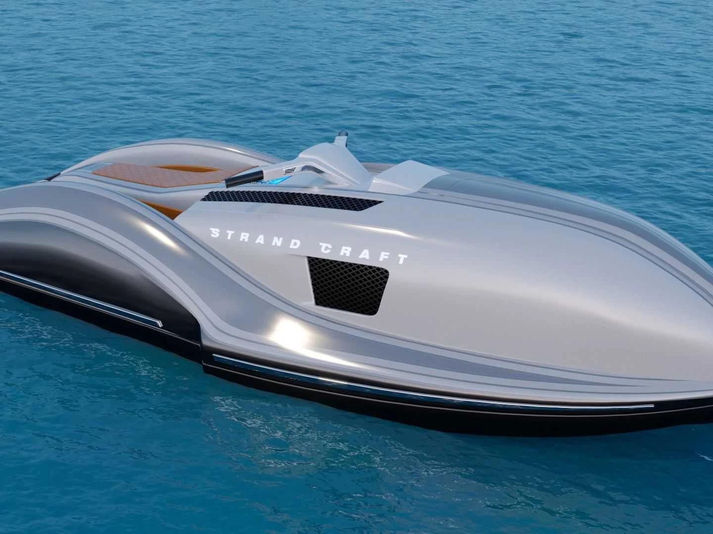 The Wet Rod is a Humorously Named Jet Ski with a 6.2L Supercharged, V8