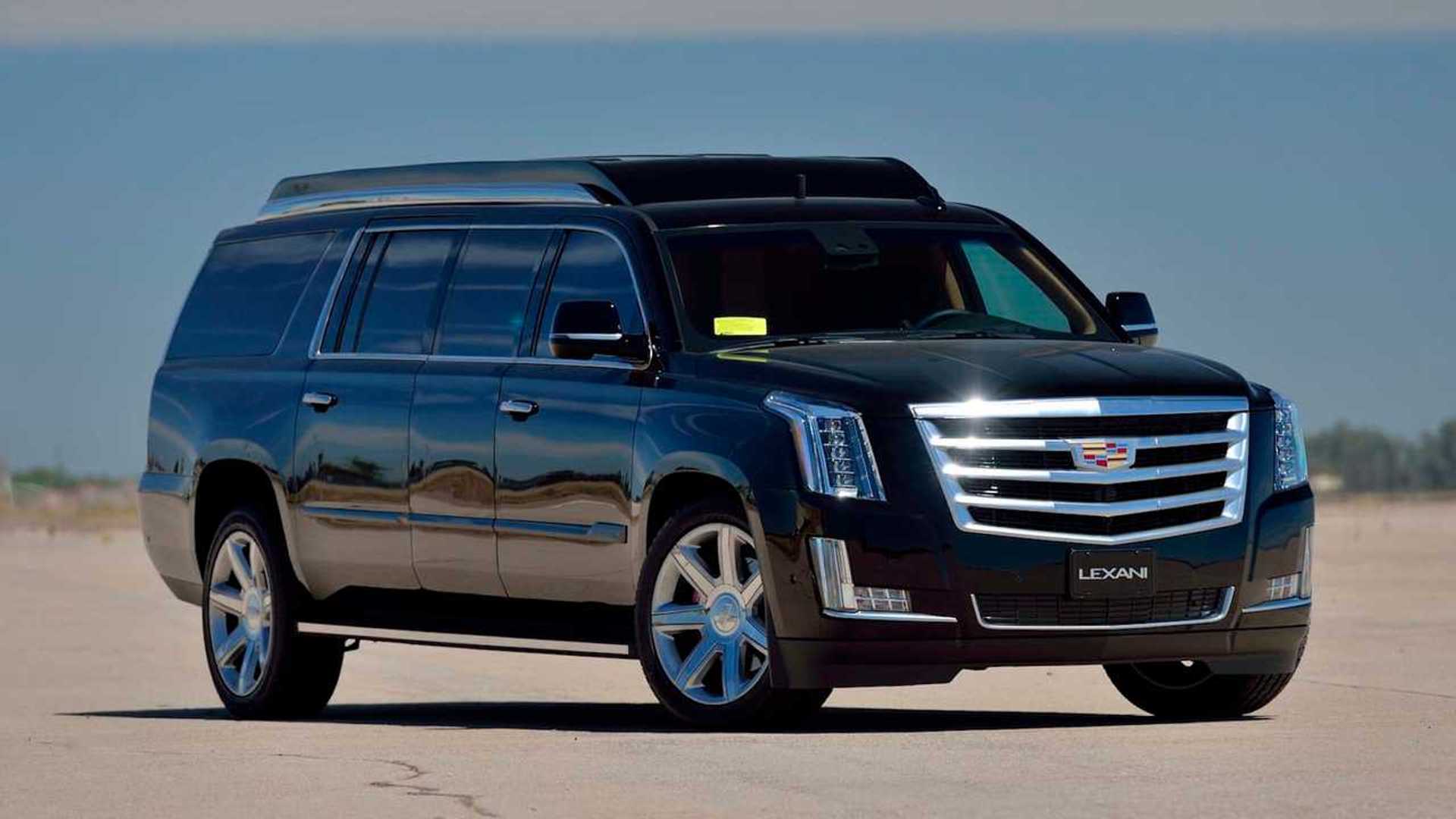 Stretched Cadillac Escalade Is An Opulent Limo SUV You Can Own