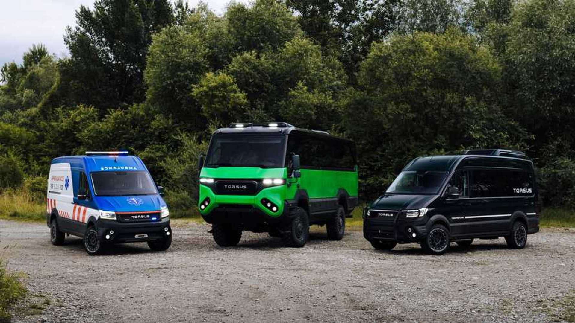 Torsus Terrastorm Makes a Bold VW-Based Offroad Bus debut