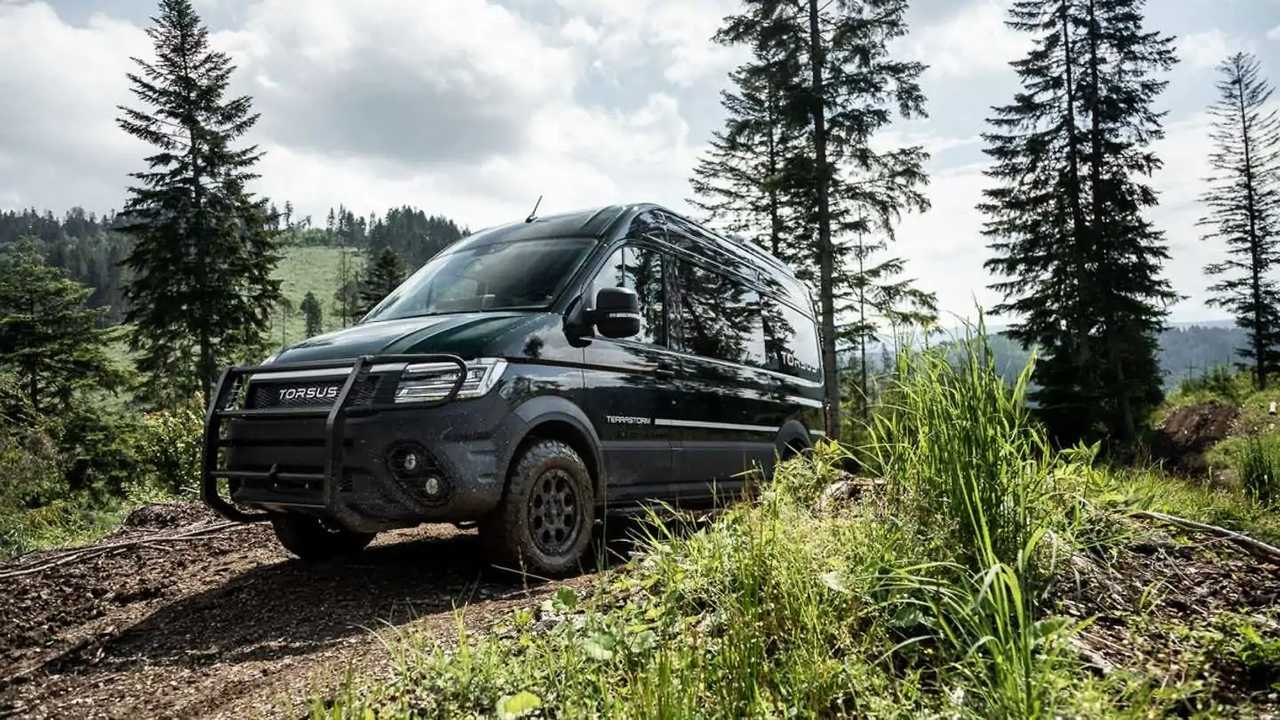 Torsus Terrastorm Makes a Bold VW-Based Offroad Bus debut