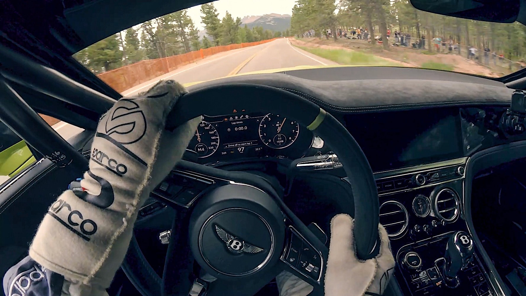 Bentley Continental GT Sets a New Pikes Peak Record for Production Model