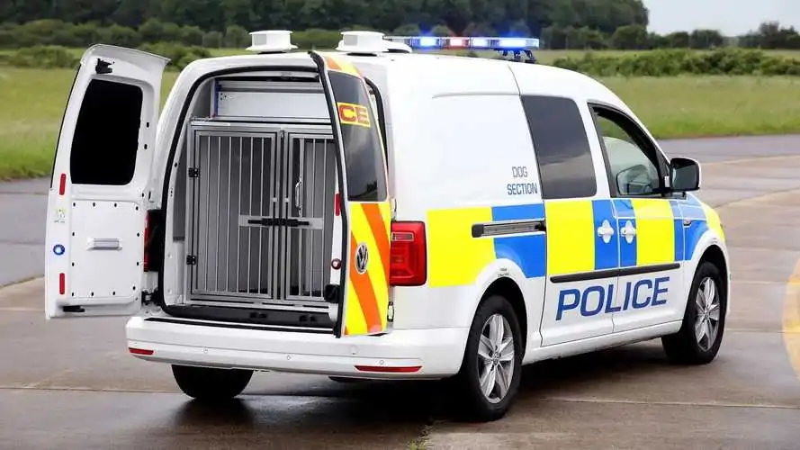 The New VW Caddy Conversion is Police Dog Approved