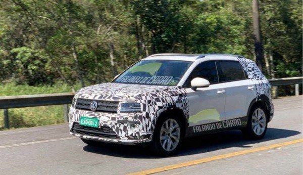 Volkswagen Tarek Crossover Spied Testing In South America