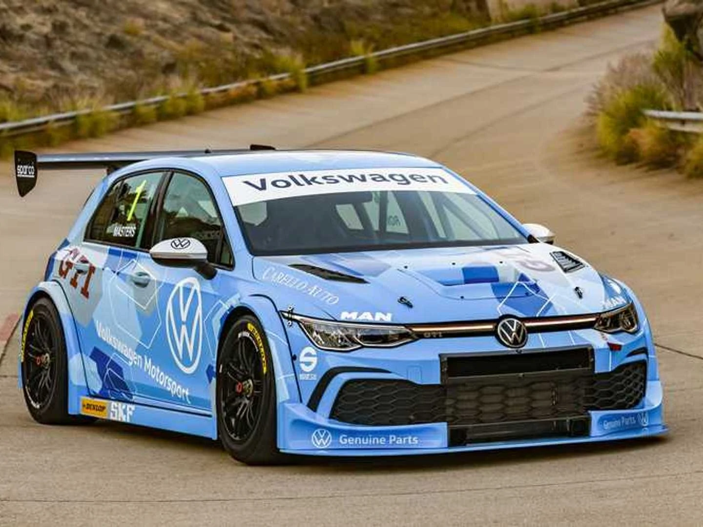 Volkswagen Golf 8 GTI GTC Race Car Debuts For South Africa Series