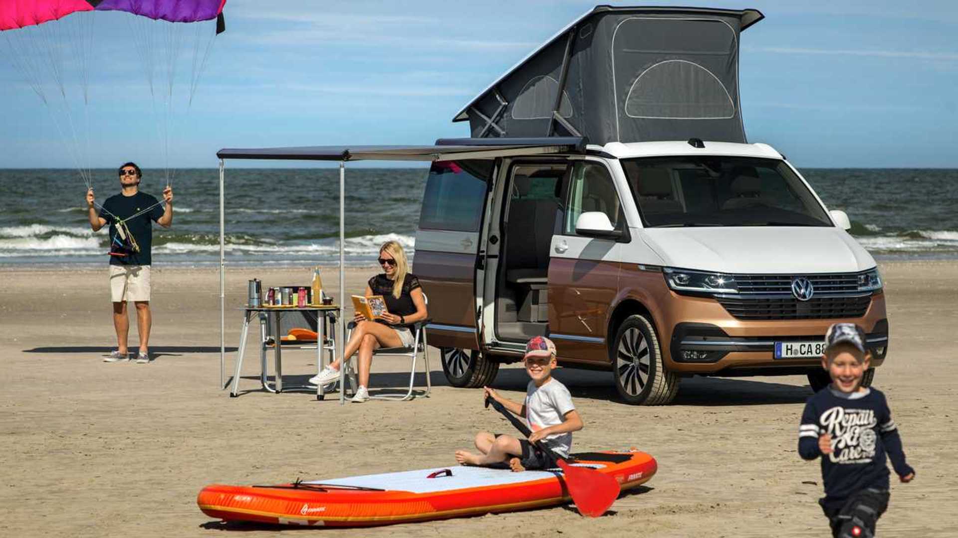 VW California 6.1 Camper Introduces Revised Style and More Tech