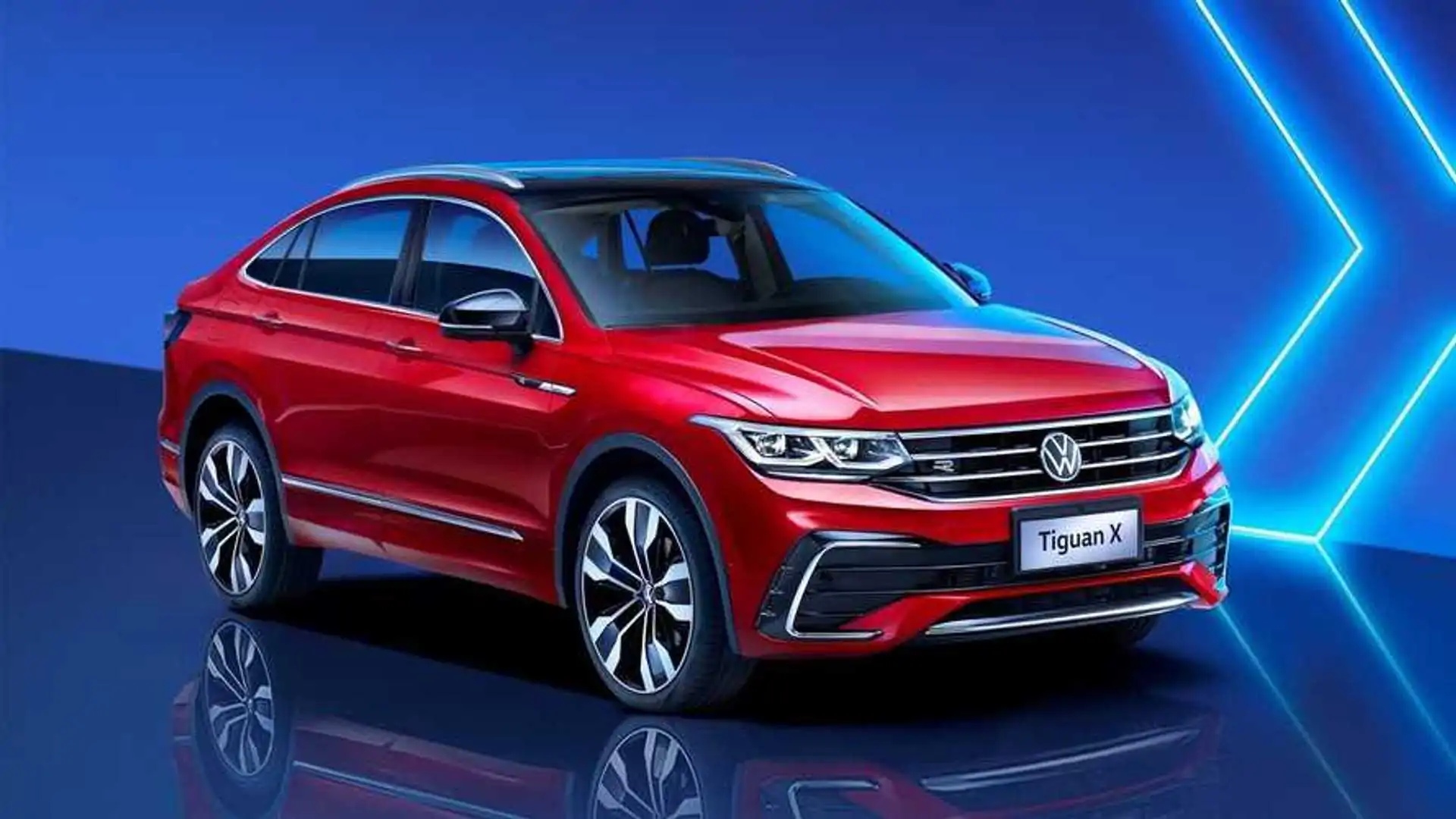 The VW Tiguan X Coupe-SUV Unveiled, But It's Only for China