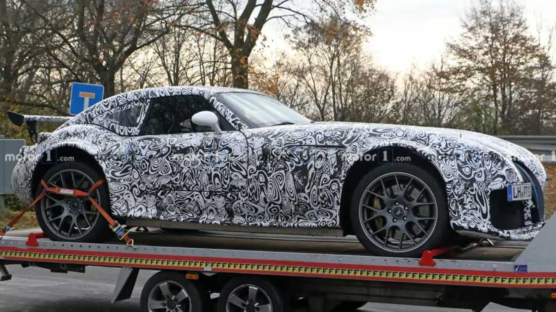 Wiesmann Project Gecko Spied In Camo For First Time