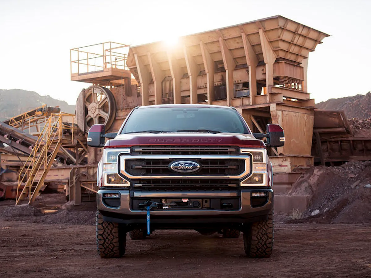 Ford Super Duty Tremor offers Integrated 12,000 Pound Winch