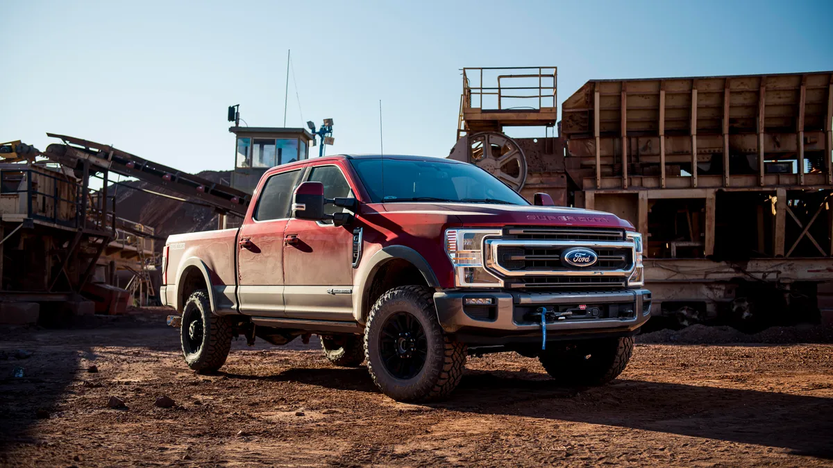 Ford Super Duty Tremor offers Integrated 12,000 Pound Winch