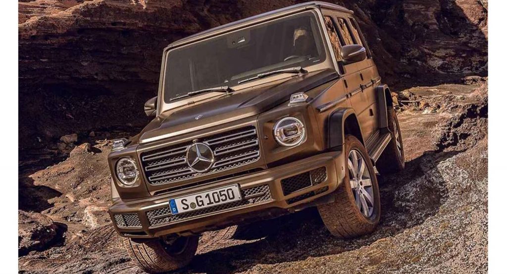 The New Mercedes G-Class Is Leaked in All Its Boxy Glory