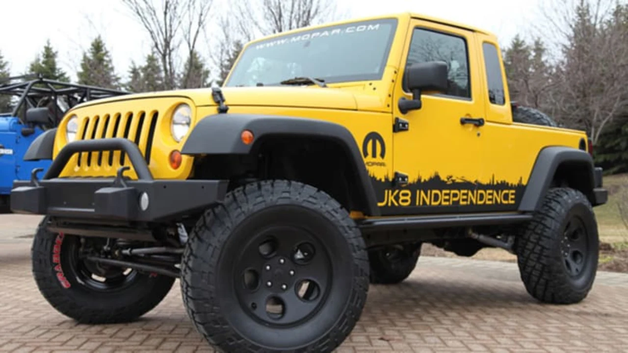 Jeep Wrangler JK-8 Independence package launched