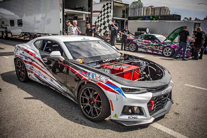 Take a look at the Chevy Camaro EL1 electric drift car