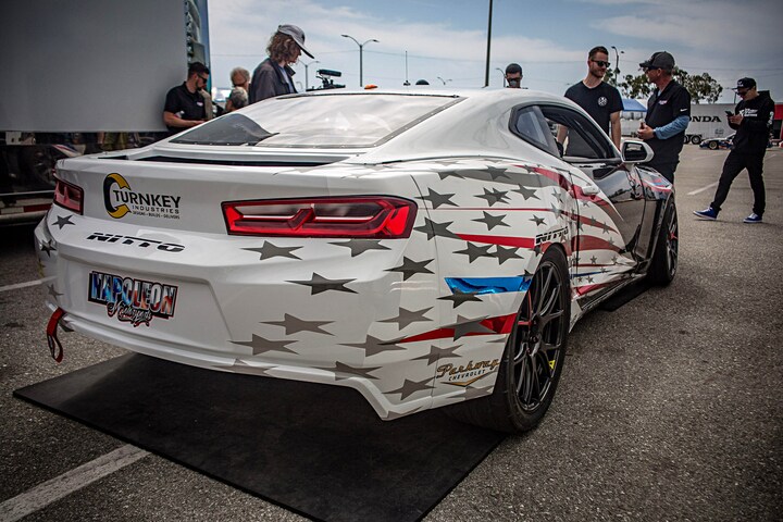 Take a look at the Chevy Camaro EL1 electric drift car