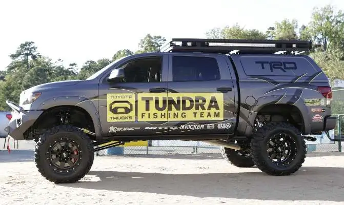 SEMA: Custom Pro Bass Anglers Toyota