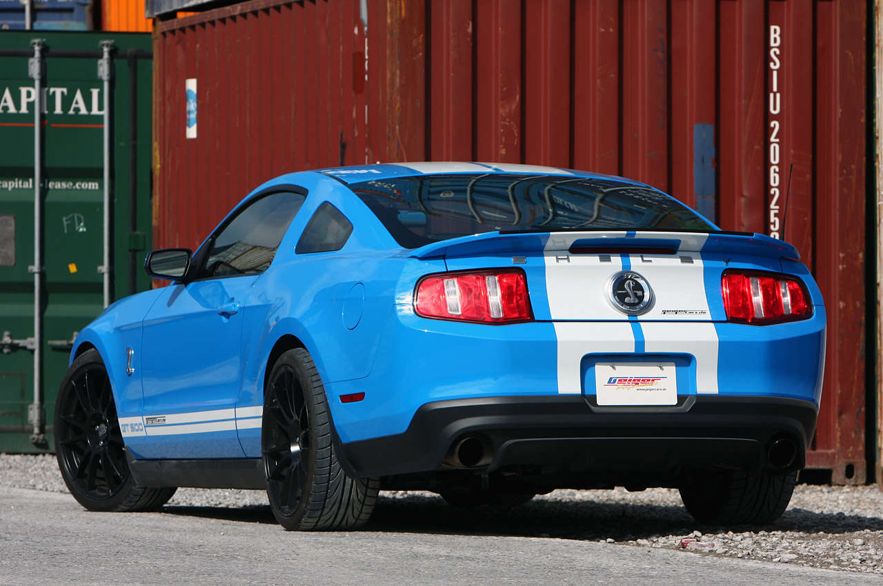 GeigerCars Amplifies 2010 Ford Shelby GT500 Mustang Up to 810 PS