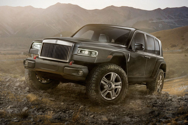 What if Rolls-Royce made a pick-up, hatchback, or... batmobile?