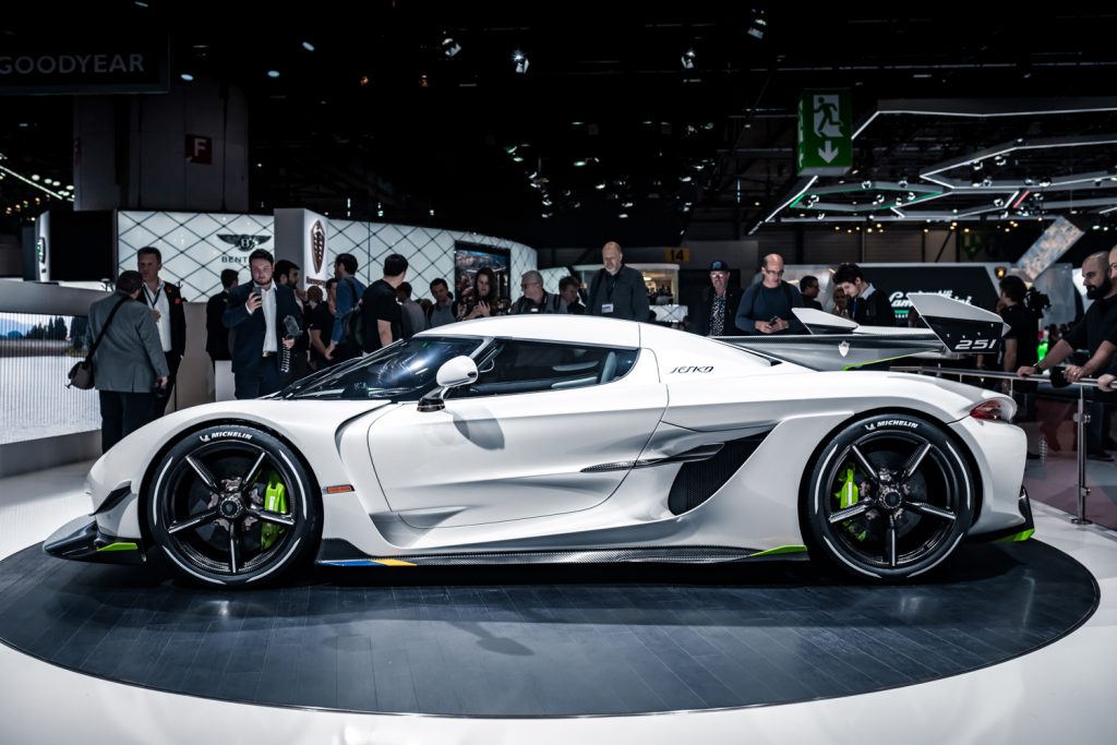 Koenigsegg Jesko arrives in Geneva with up to 1,600 HP