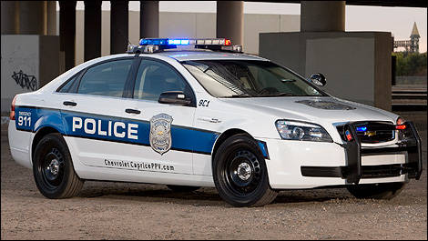 Chevrolet Caprice Police Patrol Vehicle reporting for service