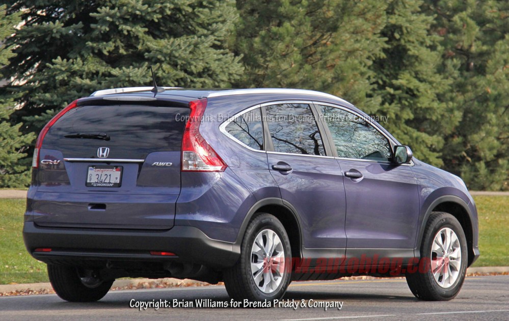 2012 Honda CR-V spotted undisguised with interior shot