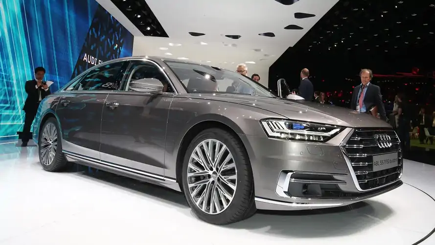 2018 Audi A8 Features Lasers, Foot Massagers and a Big Price Tag