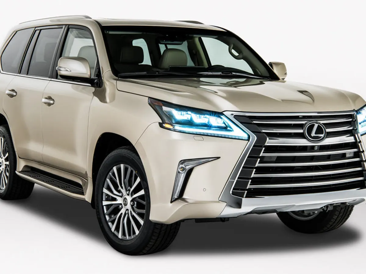 The Most Expensive 2018 Lexus LX570 Two-Row Price $86,572