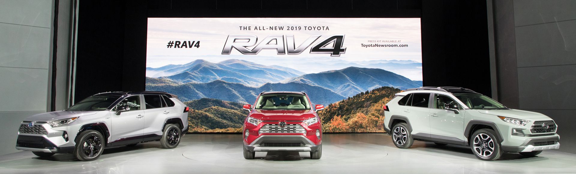 New York's 2019 Toyota RAV4 Displays Its All-New Style