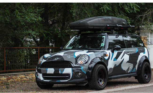 Mini Clubman Camper Lifted Is Your Tiny Home For The Great Outdoors