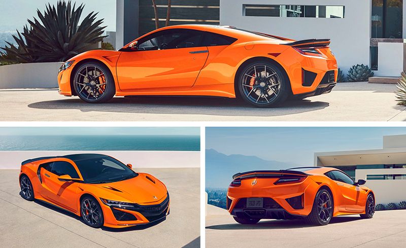 Acura Gets More Out of 2019 NSX and Adds Orange Paint