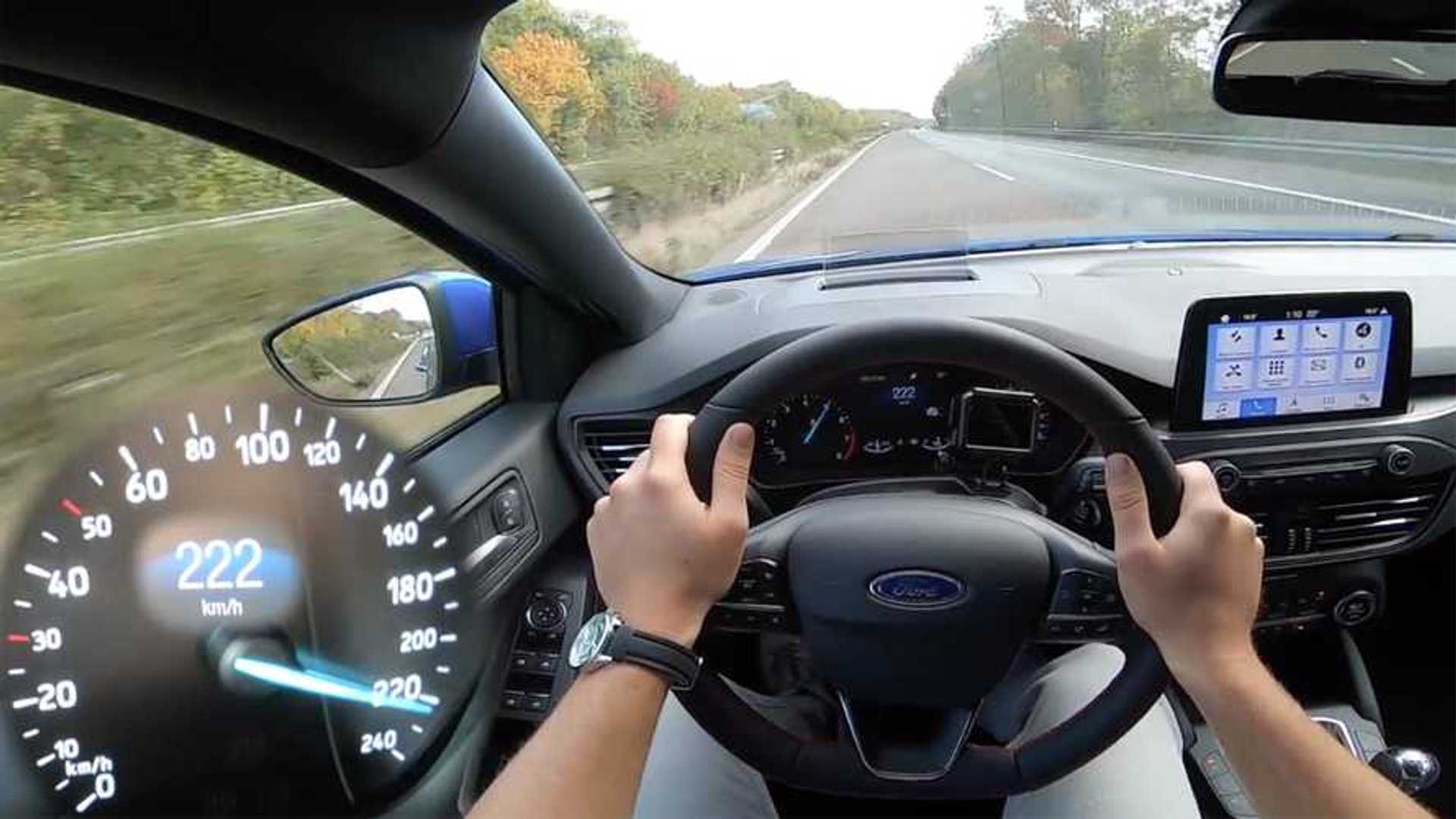 Ford Focus ST Line Gets Top Speed Runs With New Ford Focus ST Line