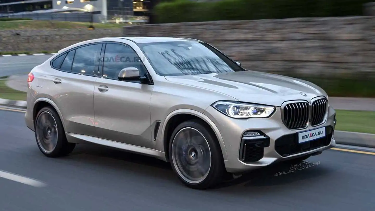 New BMW X6 loses all camo in speculative rendering