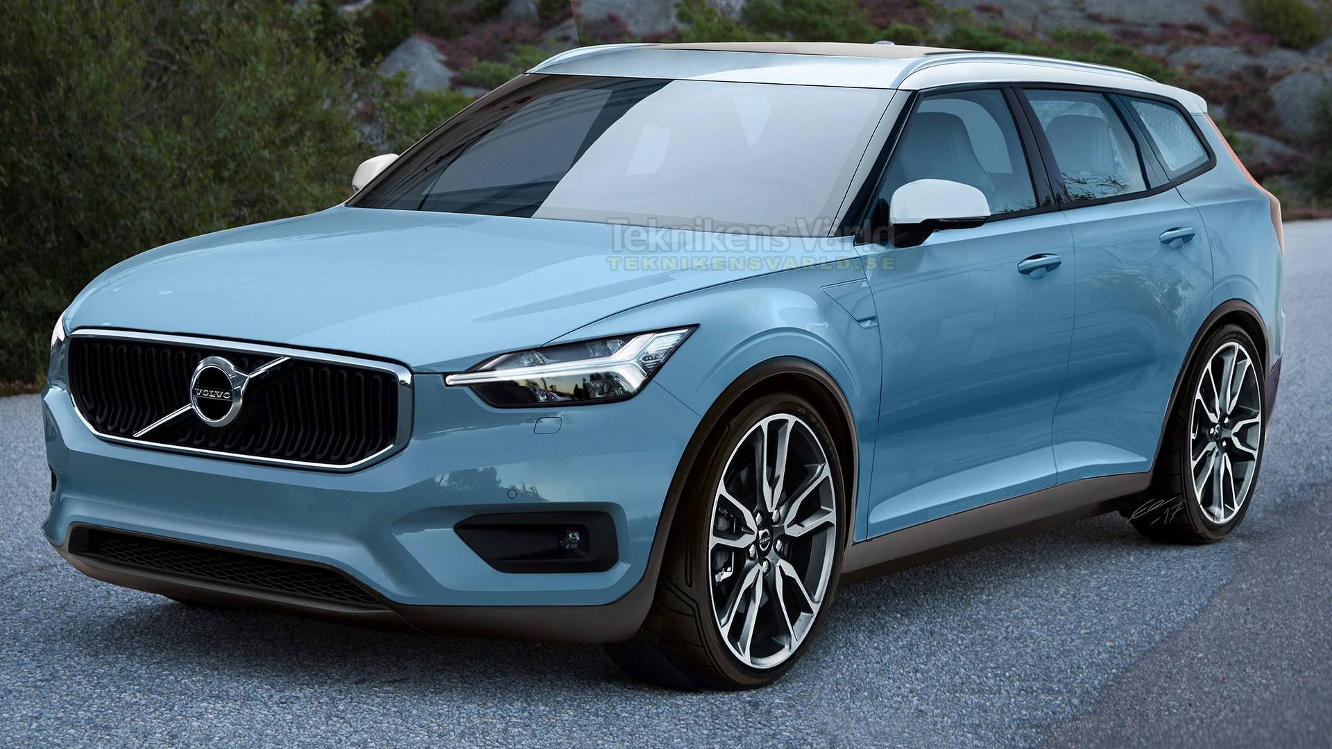 Volvo V40 render will make you fall in love with wagons instantly