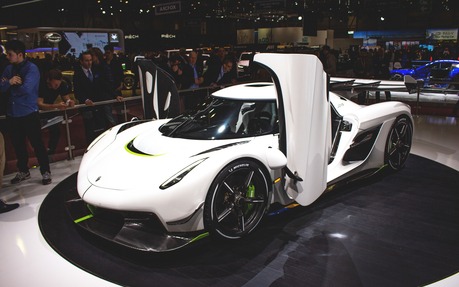 Koenigsegg Jesko arrives in Geneva with up to 1,600 HP