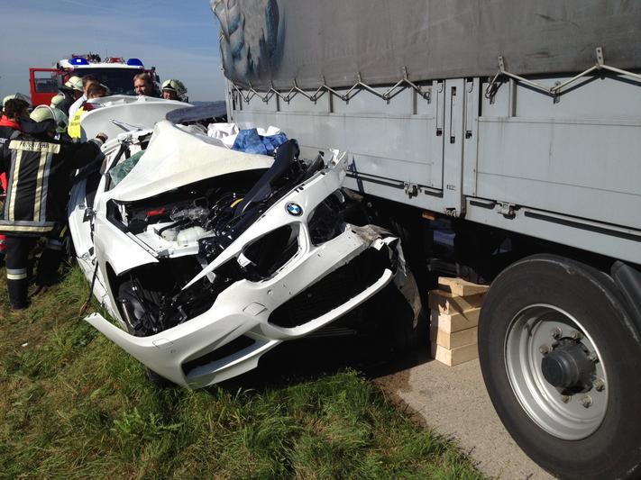 BMW driver who died in a prototype hybrid 3-series BMW on the Autobahn