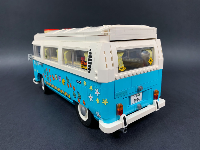 VW Showcases Life-Sized Lego T2 Camper van