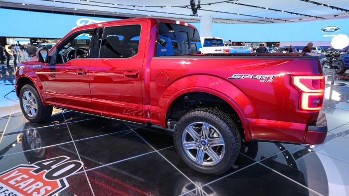 The 2018 Ford F-150 is the most expensive at $71,185