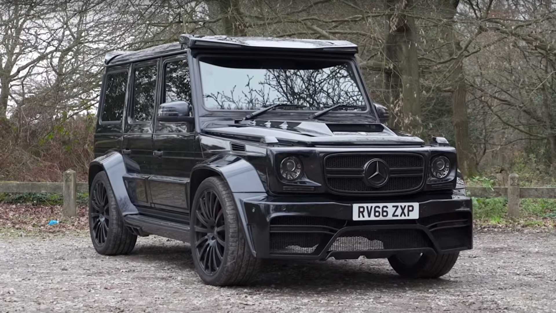 This Stunning Mercedes-AMG Mercedes-AMG G63 Widebody Packs 720 HP