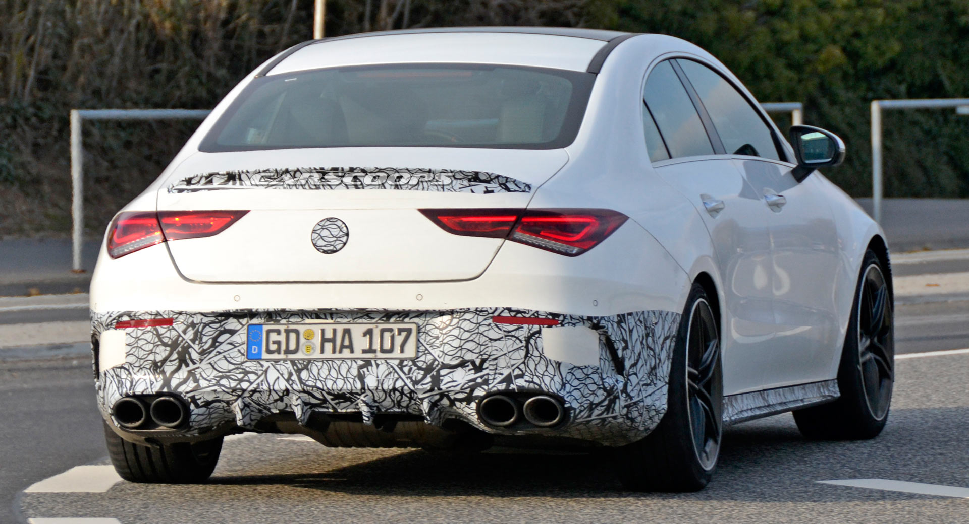 Mercedes-AMG CLA 45 New Mercedes-AMG CLA 45 Tested With Less Camo