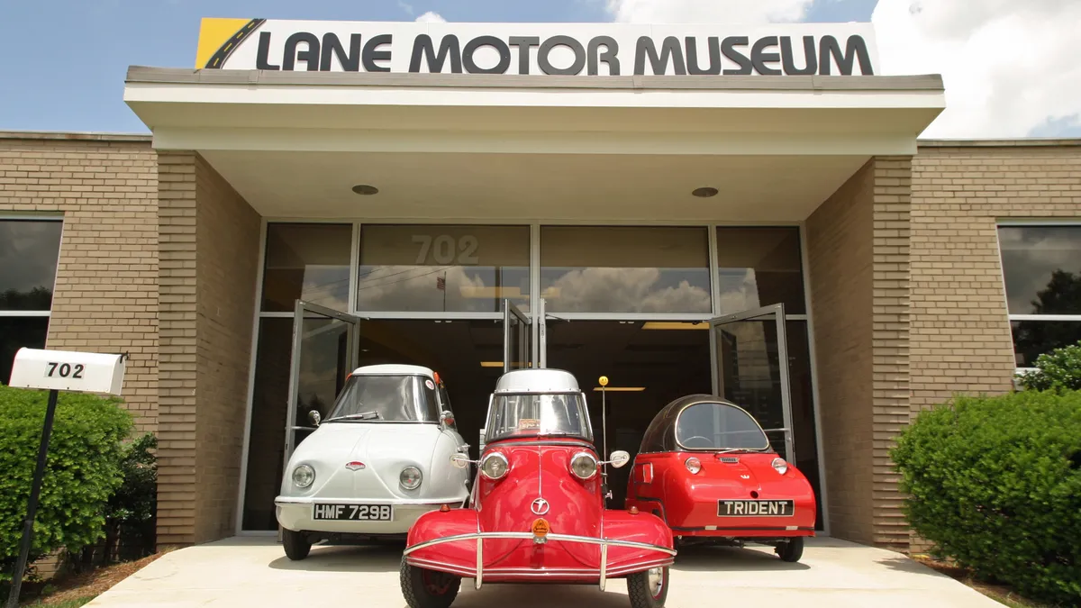 Lane Motor Museum is home to some rare and quirky old cars